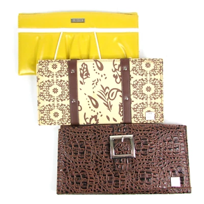 3 capas Miche Classic Shells margarida amarelo marrom alina marrom réptil Ellie - Imagem 1 de 4