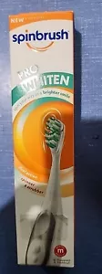 Arm & Hammer Spinbrush weiße Zähne mittlere Borste batteriebetriebene Zahnbürste - Bild 1 von 4