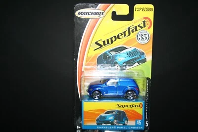 Matchbox 2004 #MB516 Superfast * Box #45 - Chrysler Panel Cruiser (Indigo Blue) - Image 1 of 4