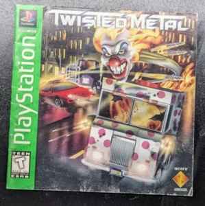 Sony - PlayStation 1 - Twisted Metal - MANUAL ONLY - See Pics for Condition - Picture 1 of 4