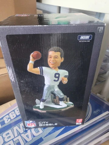 RARE #1 of 214 Dallas Cowboys tony Romo city base bobblehead Ltd Ed w/box Cover