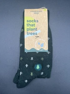 Conscious Step Tree Socks Unisex women 5-9 mens 4-8 - Picture 1 of 4