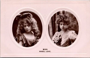 Broadway Edwardian English Actress Dancer Miss Mabel Love Postcard RPPC T28 - Picture 1 of 2