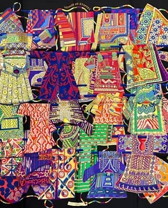 Hermes Silk Scarf, Voyage En Etoffes - Picture 1 of 5