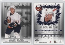 2003-04 Pacific Private Stock Titanium Retail Jersey Number /250 Jason Blake #63