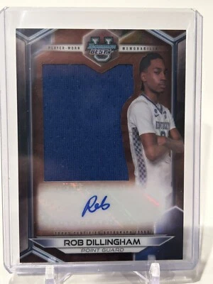 2023-24 Bowman Best U Rob Dillingham Prospect Jumbo Relic Auto Kentucky 🔥🔥 - Image 1 of 2