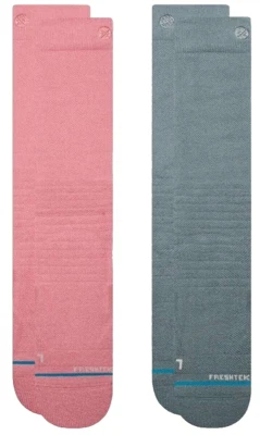 Stance, Mellowed OTC Socks, 2Pk, Sage/Rose, Size: Men's 6-8.5, Women's 8-10.5 - Image 1 of 2