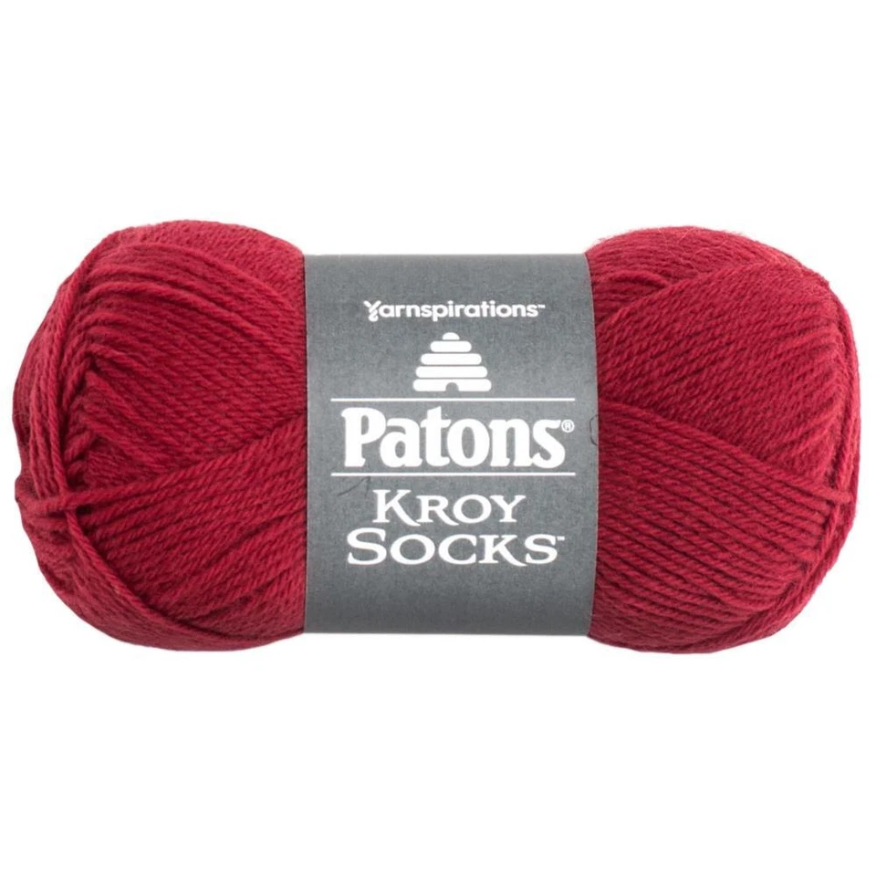 Patons Kroy Sock Yarn -  37 Colors - Solids, Jacquard and Self-Striping - Image 1 of 1