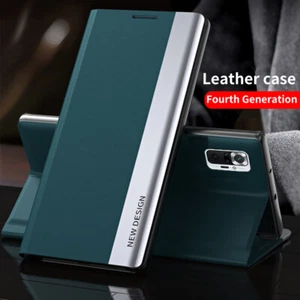 Coque Pour Xiaomi Redmi Note 12+ 11 10 9 8 Pro 9A 9C Etui Flip Housse en Cuir - Photo 1 sur 21