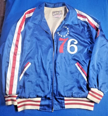 Chaqueta Philadelphia Phila 76ers Mitchell & Ness Wilt Chamberlain NBA Talla 56 De Colección Foto 1 de 4