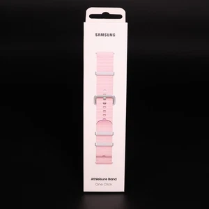 Genuine Samsung Galaxy Watch Athleisure Band, 20mm, S/M, Pink, for Watch7/6/5/4 - Picture 1 of 5