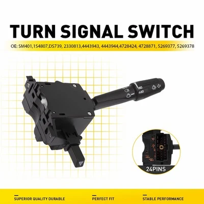 Para 1994-2001 DODGE RAM 1500 2500 LIMPADOR DE SETA INTERRUPTOR MULTIFUNCIONAL FABRICANTE DE EQUIPAMENTO ORIGINAL - Imagem 1 de 4