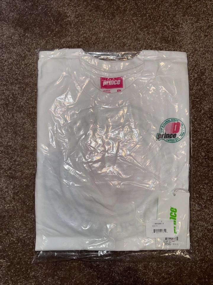 Camiseta Tenis Prince Estilo Retro Nueva En Bolsa Foto 1 de 1