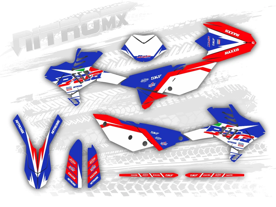 Kit de gráficos compatible con Beta RR 4T 125 LC 2010 2011 2012 2013 2014 2015 2016 2017 2018 Foto 1 de 1