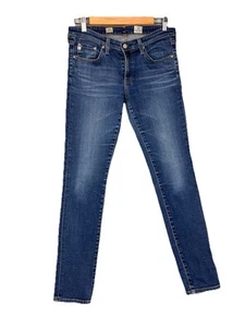 AG Adriano Goldschmied Damen Jeans The Stilt Cigarette Leg 29R Low Rise Denim - Bild 1 von 11
