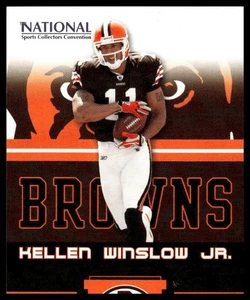 2004 Donruss Playoff National #1 Kellen Winslow Jr. Cleveland Browns NM+ - Picture 1 of 2