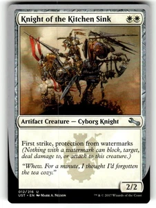 Knight of the Kitchen Sink (A) Unstable Regular MTG - Picture 1 of 2