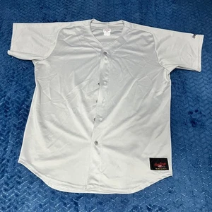 Rawlings Baseball Trikot Erwachsene 48 grau The Mark of a Pro Athletic Knopfleiste - Bild 1 von 7
