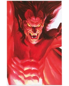 Marvel Comics Bruja Escarlata #3 Alex Ross Variante atemporal Cubierta MEPHISTO CASI NUEVO 2023 - Imagen 1 de 2