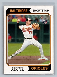 2023 Topps Heritage #148 Terrin Vavra - Picture 1 of 2