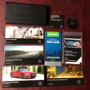 2023 MERCEDES AMG SL 43 55 63 + S ROADSTER OWNERS MANUAL REF MAINT XM CASE ALL - Bild 1 von 6
