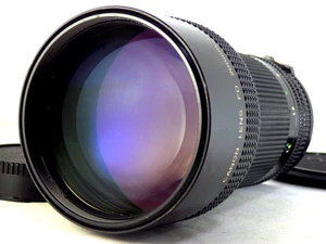 Nuevo teleobjetivo Canon FD 200 mm f/2,8 Portlait MF NFD cámara clásica JAPÓN - Imagen 1 de 12