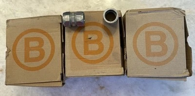 BridgePort 25 Qty. Raintight EMT Coupling Compression Steel 3/4" 261-RT. Foto 1 de 3