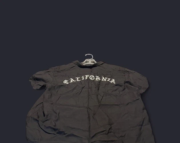 Black and White Eight Eight California Shirts T-Shirt Skater Sleeveless Size L - Image 1 of 4