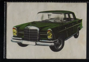 Tarjeta coleccionable holandesa Mercedes 220 SE 1964 vintage años 60 - Imagen 1 de 2