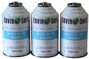 GET COLDER AIR BOOSTER, Arctic Air Refrigerant Support for R1234yf (3 Cans) - Picture 1 of 1