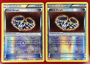 2X Pokémon JCC Brazalete de plata plasma explosión 88/101 holo inverso 2013 poco común MP - Imagen 1 de 2