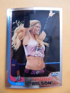 Tarjeta de lucha libre Topps Heritage III 2008 cromada #58 de Torrie Wilson - Imagen 1 de 2