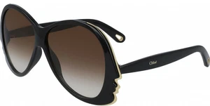 CE763S - CHLOÉ DESIGNER SUNGLASSES - BRAND NEW- [BLACK] - Picture 1 of 1
