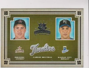 2005 Donruss Diamond Kings Timeline #T-3 Carlos Beltran card, Kansas City Royals - Picture 1 of 1