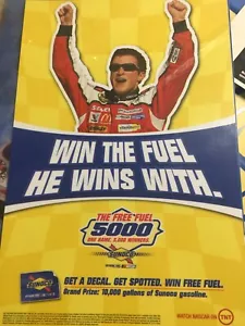 Vtg NASCAR 42x23 Poster Sunoco Gas Racing Fuel 2006 Promo Ad Sign - Picture 1 of 1