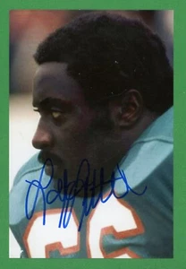 Larry Little NFL Pro Football Hall of Fame Miami Signed 4x6 Colored Photo E27202 - Picture 1 of 1