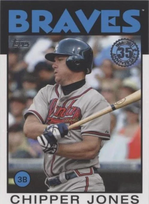 2021 Topps - Chipper Jones #86B-64