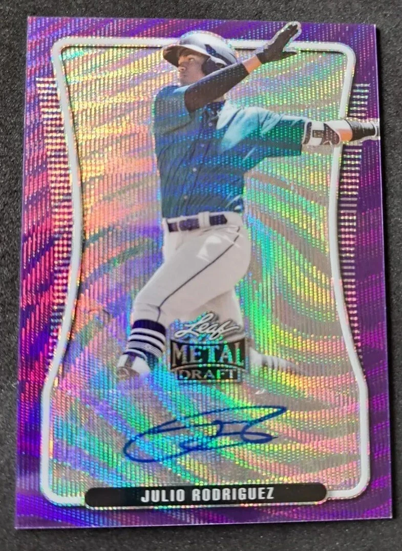 2020 Leaf Metal Draft - Julio Rodriguez #BA-JR1 for sale | eBay