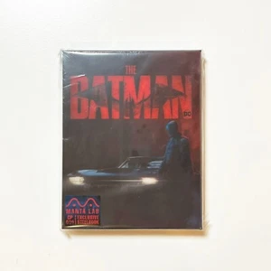 THE BATMAN (DISCLESS) STEELBOOK LENTICULAR FULL SLIP MANTA LAB - Picture 1 of 4