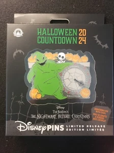 Disney Pin Oogie Boogie Halloween Countdown Jumbo Pin 2024 Nightmare Before - Bild 1 von 1