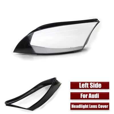Lente cubierta máscara lámpara faro coche izquierdo 8J0941029 para Audi TT Roadster 2008-2014 Foto 1 de 4