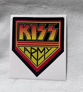 Kiss Vinyl Aufkleber 4 1/4" x 5" wasserdicht NEU - Bild 1 von 1