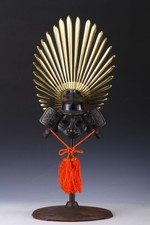 Samurai Helmet -Hideyoshi small size helmet with a traditional cushion-