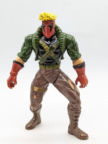 1994 Vintage Playmates Jim Lee's Wildcats - Grifter 5.5" Action Figure Loose Cover