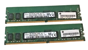 SK Hynix 4GB 1Rx8 PC4-2133P-UA1-11 Desktop Memory HMA451U6AFR8N-TF - Picture 1 of 1