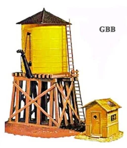 HO Scale Train WATER TANK & EQUIPMENT SHED Kit Model Power New Sealed 428 - Picture 1 of 1