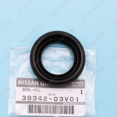 New Genuine Nissan GT-R Infiniti Q60 QX70 M35 Drive Axle Shaft Seal  38342-03V01 - Image 1 of 4