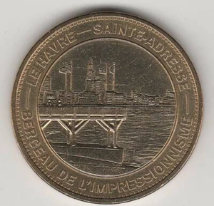 A 2013 TOKEN MEDAILLE MONNAIE DE PARIS -- 76 600 N°5 LE HAVRE IMPRESSIONISME - Imagen 1 de 2