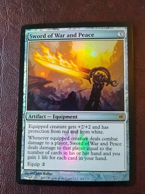 Sword of War and Peace Mythic FOIL New Phyrexia (NPH) NM Free Shipping MtG - Image 1 of 2