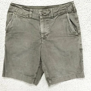 American Eagle klassische Chino Shorts Herren 28 (30 tatsächlich) schwarz Stretch Baumwolle - Bild 1 von 13